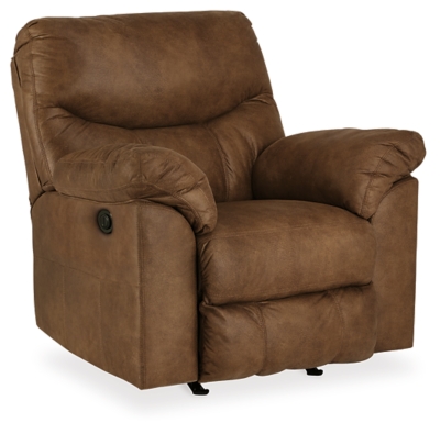 Boxberg Power Recliner, Bark, large