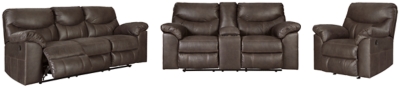 Boxberg Reclining Sofa Loveseat And Recliner Set Ashley Furniture Homestore