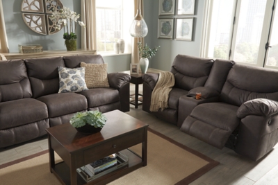 Boxberg Power Reclining Loveseat with Console
