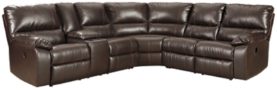 Warstein 3 Piece Power Reclining Sectional Ashley Furniture