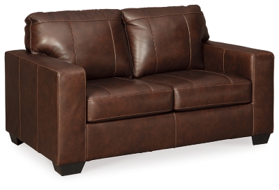 Morelos Loveseat, Chocolate, large