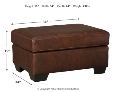 Morelos Ottoman, Chocolate, large