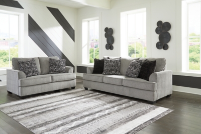 Deakin Sofa and Loveseat, Ash