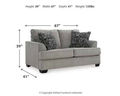 Deakin Loveseat, , large