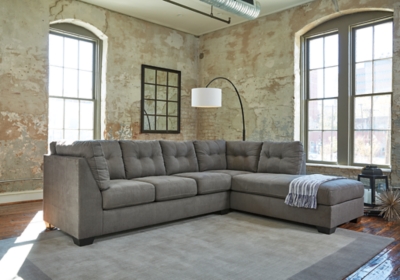 Pitkin 2-Piece Sectional with Ottoman | Ashley Furniture HomeStore