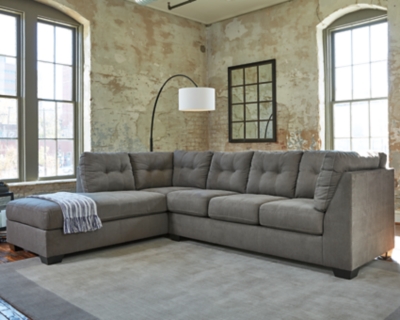 Pitkin 2-Piece Sectional with Chaise, Slate