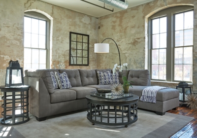 Pitkin sectional and discount pillows