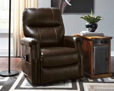 Markridge Power Lift Recliner, Chocolate, rollover