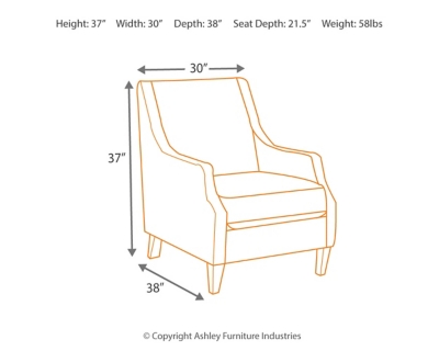 Bernat Chair | Ashley Furniture HomeStore