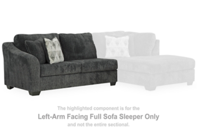 Biddeford Left-Arm Facing Full Sofa Sleeper