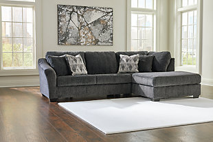 Biddeford 2-Piece Sectional with Chaise, Shadow, rollover