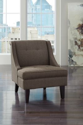Clarinda Accent Chair, Gray, large