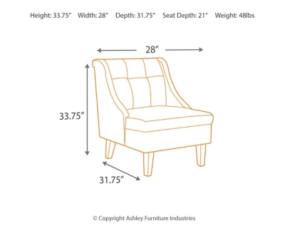 Clarinda Accent Chair | Ashley Furniture HomeStore