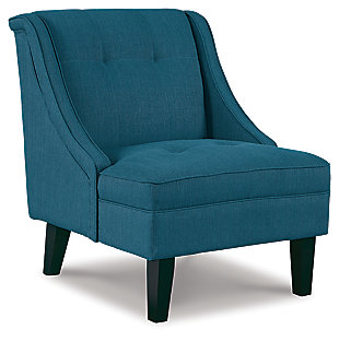 Clarinda Accent Chair, Blue, large