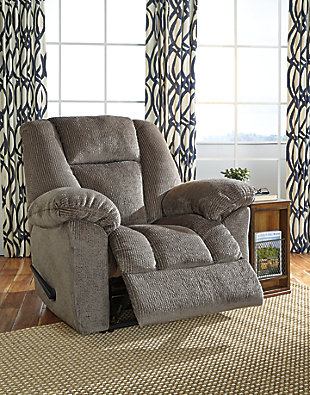 Nimmons Recliner, Taupe, large