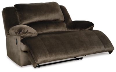 Clonmel Oversized Recliner, Chocolate, large