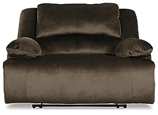 Large-scale comfort is yours with the Clonmel zero wall wide seat power recliner. With supremely padded back, seat and arm cushions, it's the hero for ultimate relaxation. Microfiber upholstery is welcoming, soft and luxuriously covers the extra-wide seat. Recline back and kick up your feet to bolster your comfort level even more.Polyester microfiber upholstery | Corner-blocked frame with metal reinforced seat | Attached back and seat cushion | One-touch power controls with adjustable positions | High-resiliency foam cushions wrapped in thick poly fiber | Pillow top armrests | Power cord included; UL Listed | Estimated Assembly Time: 15 Minutes