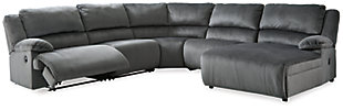 Clonmel 5-Piece Reclining Sectional with Chaise, , large