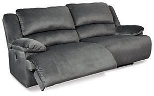 Clonmel Reclining Sofa, Charcoal, large