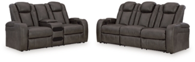 Fyne-Dyme Sofa and Loveseat, Shadow, large
