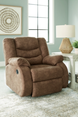 Partymate Manual Recliner, Brindle