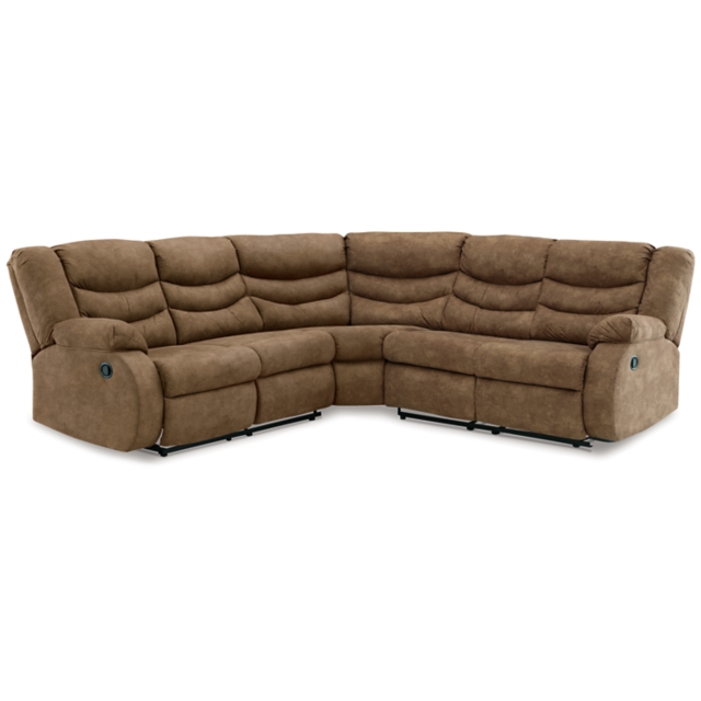 Partymate 2-Piece Manual Reclining Sectional