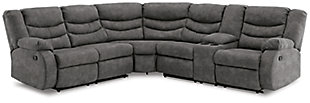 Partymate 2-Piece Reclining Sectional, , large