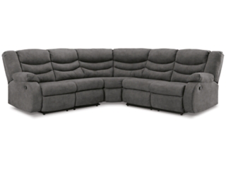 Partymate 2-Piece Manual Reclining Sectional