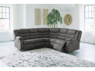 Partymate 2-Piece Manual Reclining Sectional