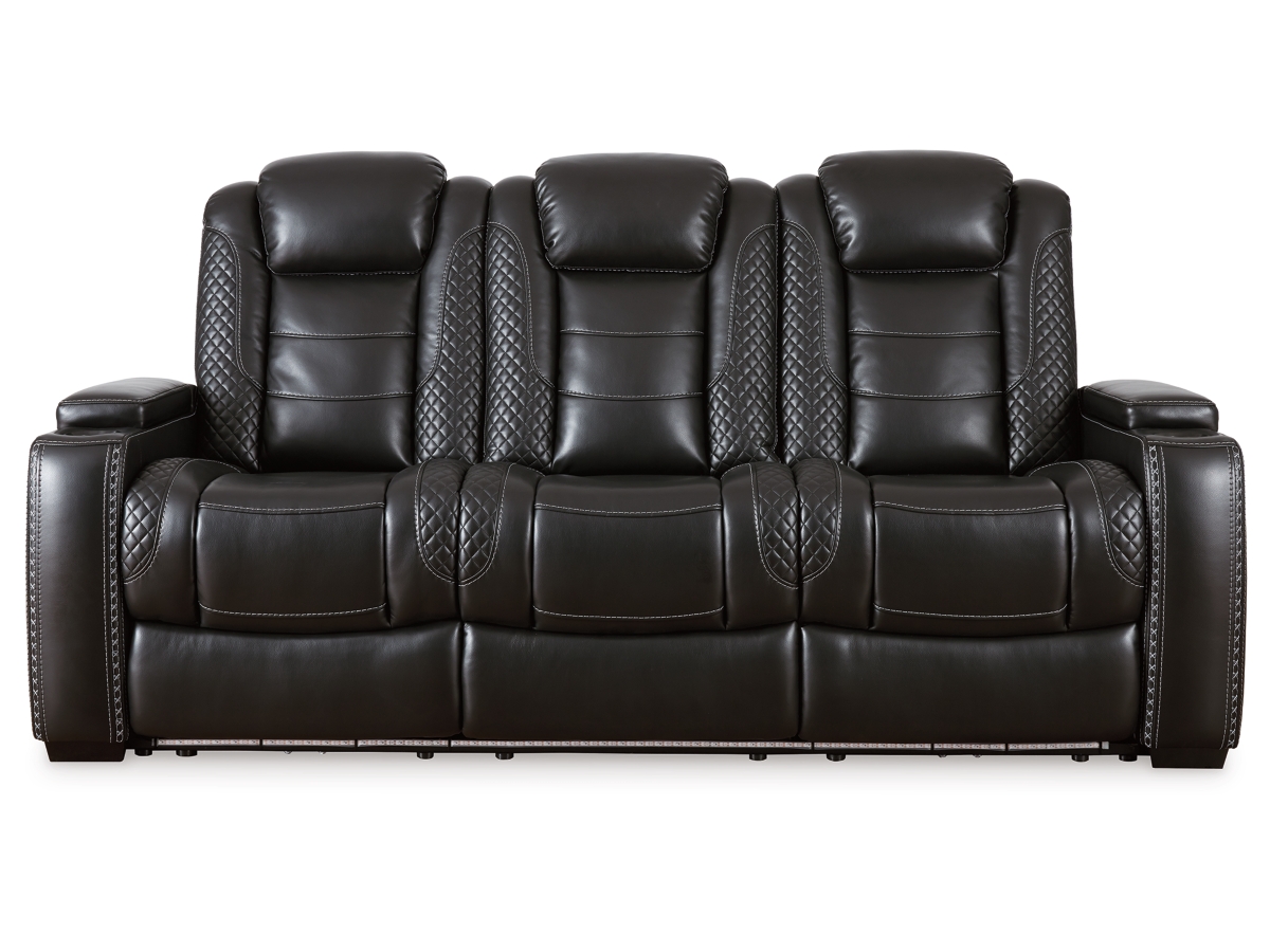 Ashley party time reclining sofa discount