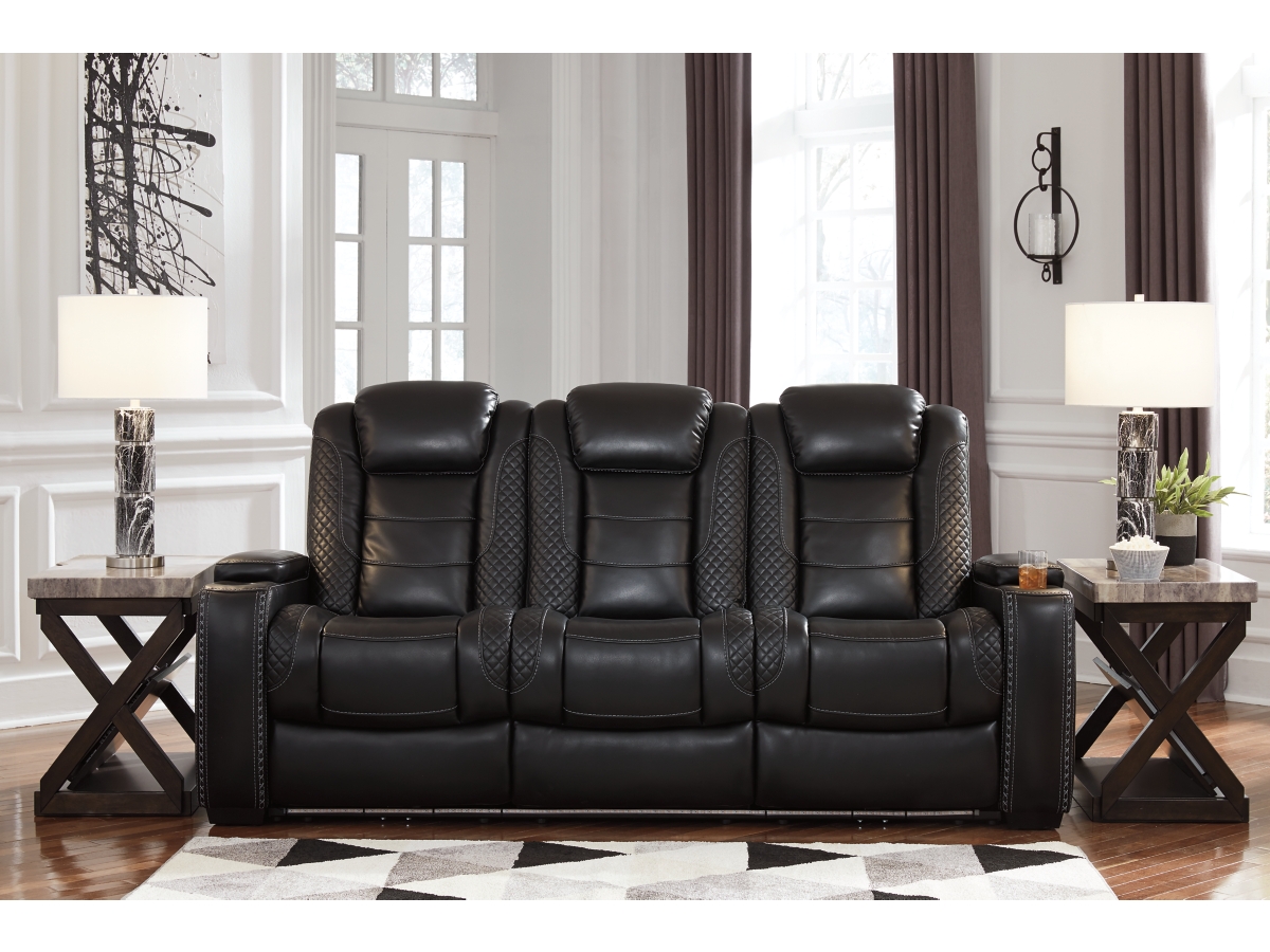 Black living room set ashley outlet furniture