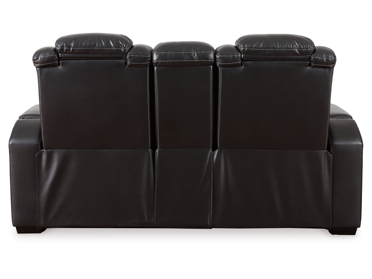 Party Time Dual Power Reclining Loveseat with Console Ashley