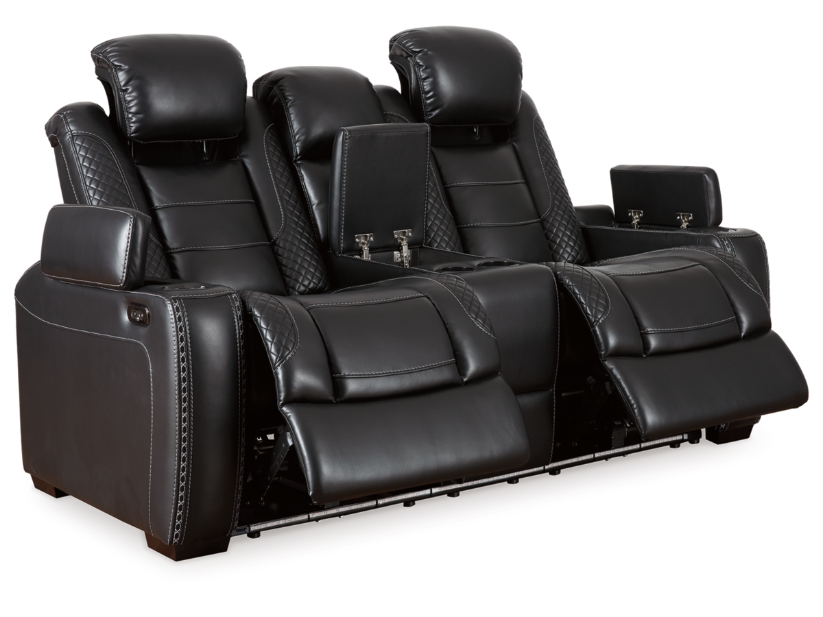 Ashley party time power reclining loveseat discount