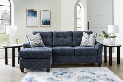 3710518 Keenelynn Sofa Chaise, Navy sku 3710518