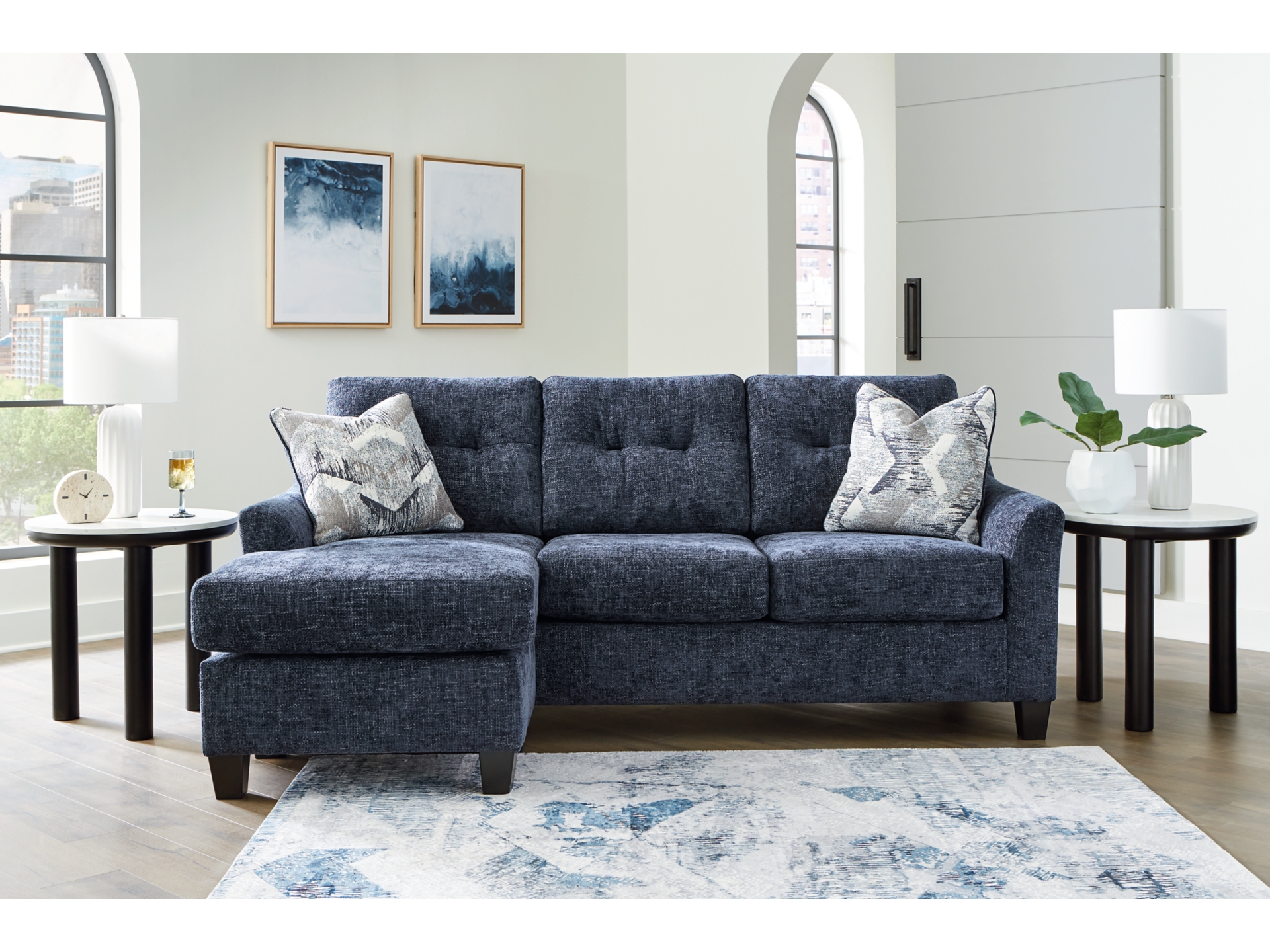 Image 1 of Keenelynn Sofa Chaise, Chair, and Ottoman