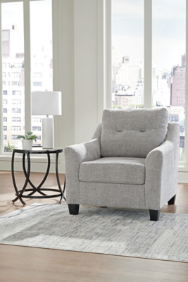 Keenelynn Chair, Nickel, rollover
