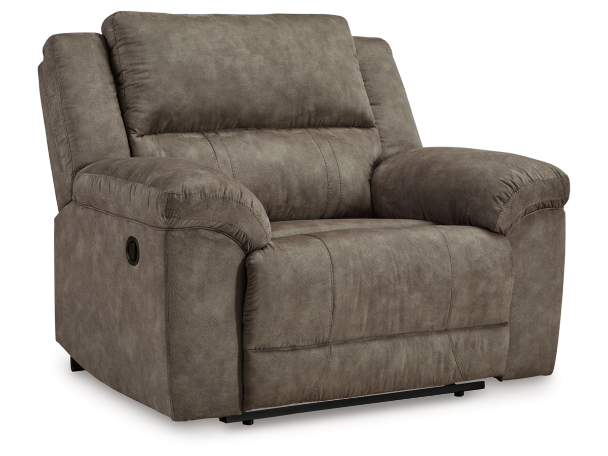 Laresview Oversized Recliner - Fossil Laresview Oversized Recliner - Fossil