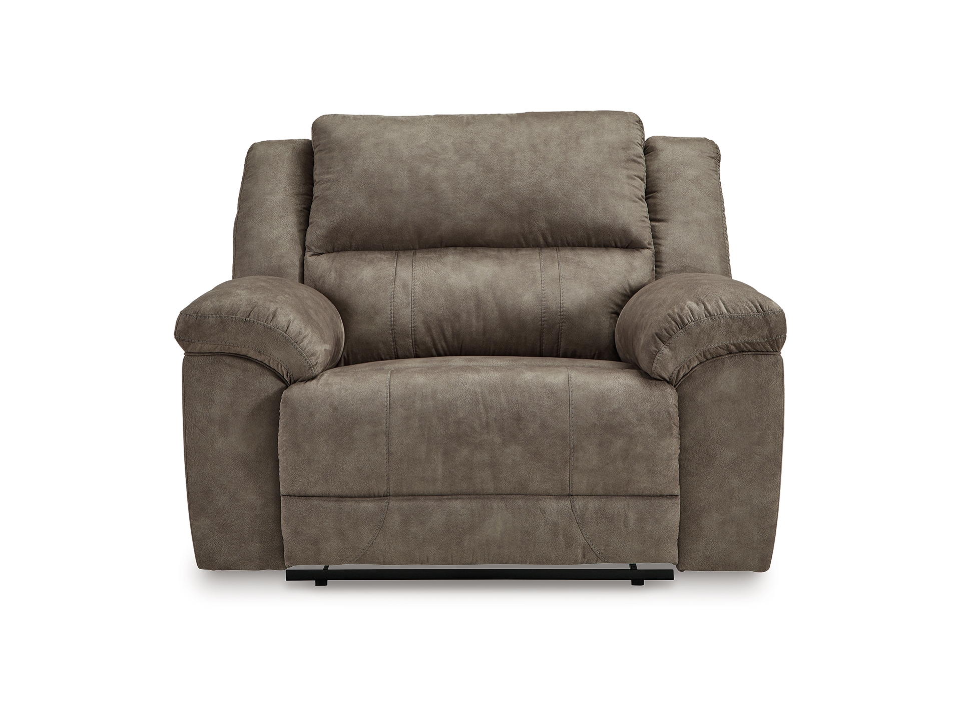 Image 1 of Laresview Oversized Manual Recliner Fossil 