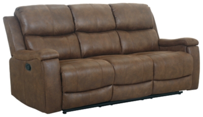 Marwood Reclining Sofa, Brown, large