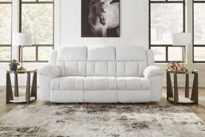 Frohn Reclining Sofa, Snow, rollover