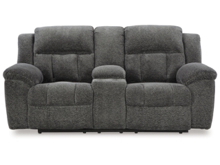 Frohn Manual Reclining Loveseat with Console