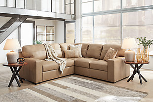 Bandon 2-Piece Sectional, Toffee, rollover