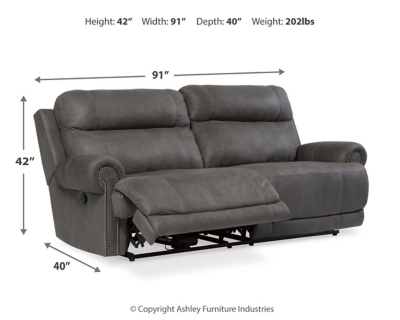 Austere Reclining Sofa, , large