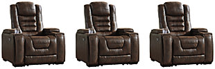 Game Zone 3-Piece Home Theater Seating, , large