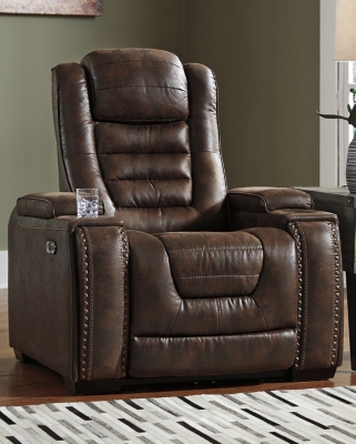 Game Zone Power Recliner, , rollover