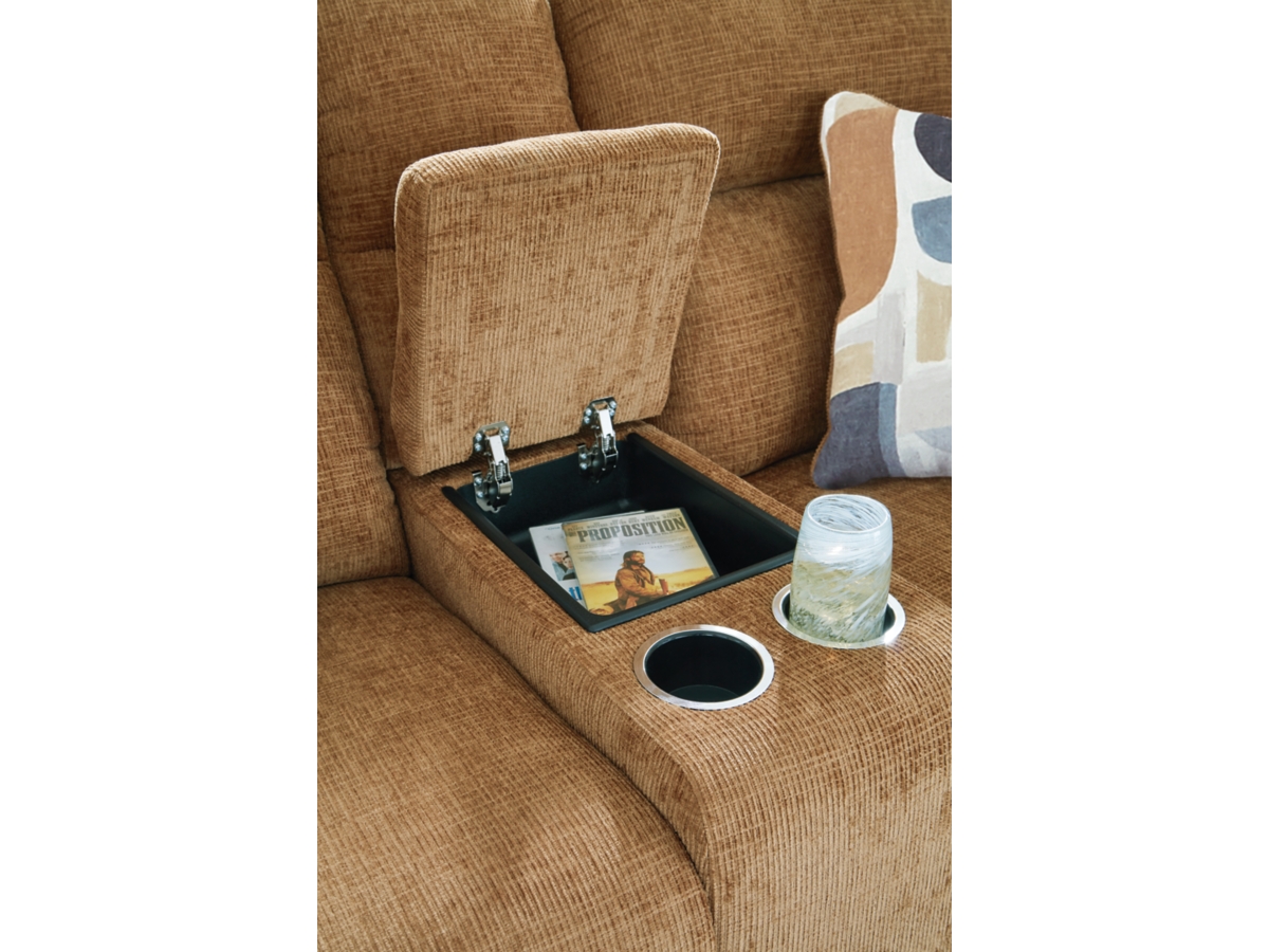 Kanlow Manual Reclining Loveseat with Console | Ashley
