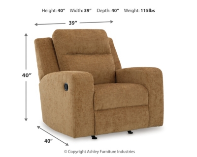 Kanlow Recliner Dimensions
