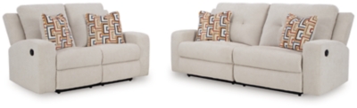 Danum Sofa and Loveseat, Stone, large