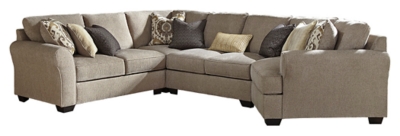Pantomine 4-Piece Sectional with Cuddler