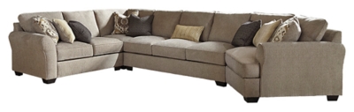 Pantomine 4-Piece Sectional with Cuddler